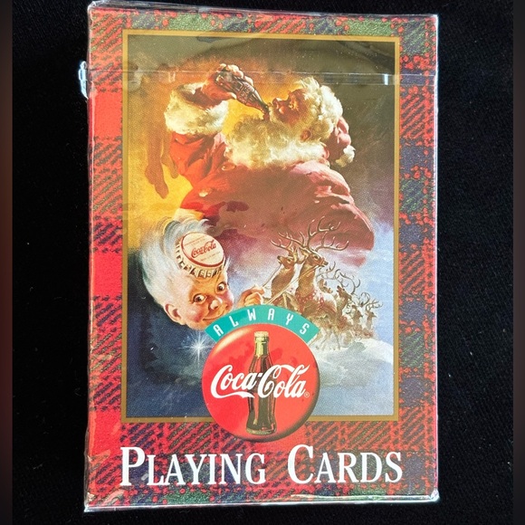 Santa Coca Cola Limited Edition Playing Cards - Picture 5 of 9